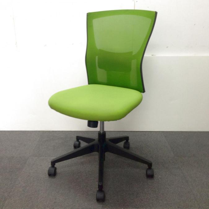 【安価なメッシュチェア入荷！】イトーキ（ITOKI）サリダチェア　■色：グリーン　肘無し仕様
                        サリダ（salida）チェア
                                    中古
            