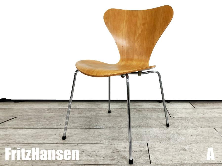 A）Fritz Hansen/フリッツハンセン　セブンチェア　ビーチナチュラル　北欧　ヤコブセン
                        セブンチェア
                                    中古
            