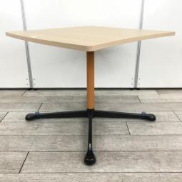 希少/カフェスペース　オカムラ（okamura）製　Acti@ Fellowシリーズ　角テーブル　ミーティングテーブル　カフェテーブル　角テーブル　W870mm