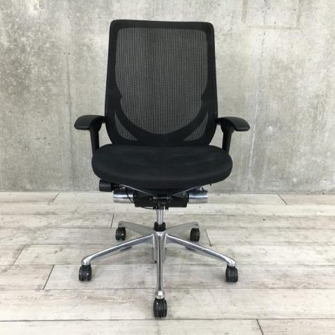 中古】ゼファー（メッシュ） オカムラ/okamura 肘付ハイバックチェア 496901 - 中古オフィス家具ならオフィスバスターズ