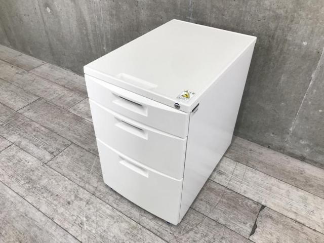 中古｜イトーキ｜ＣＺＲ｜３段ワゴン（ダイヤル錠タイプ）・インサイドワゴン・デスク下収納｜W-30303｜オフィス家具の販売・通販サイト 楽市