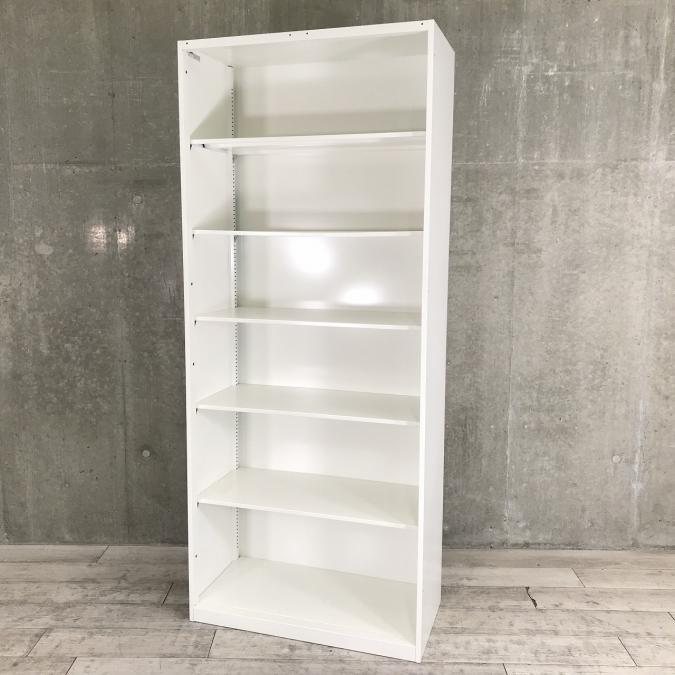 オススメ/大容量　オカムラ製　レクトライン　オープン書庫　ハイキャビネット　ホワイト　W900×D450×H2150mm
                        レクトライン
                                    中古
            