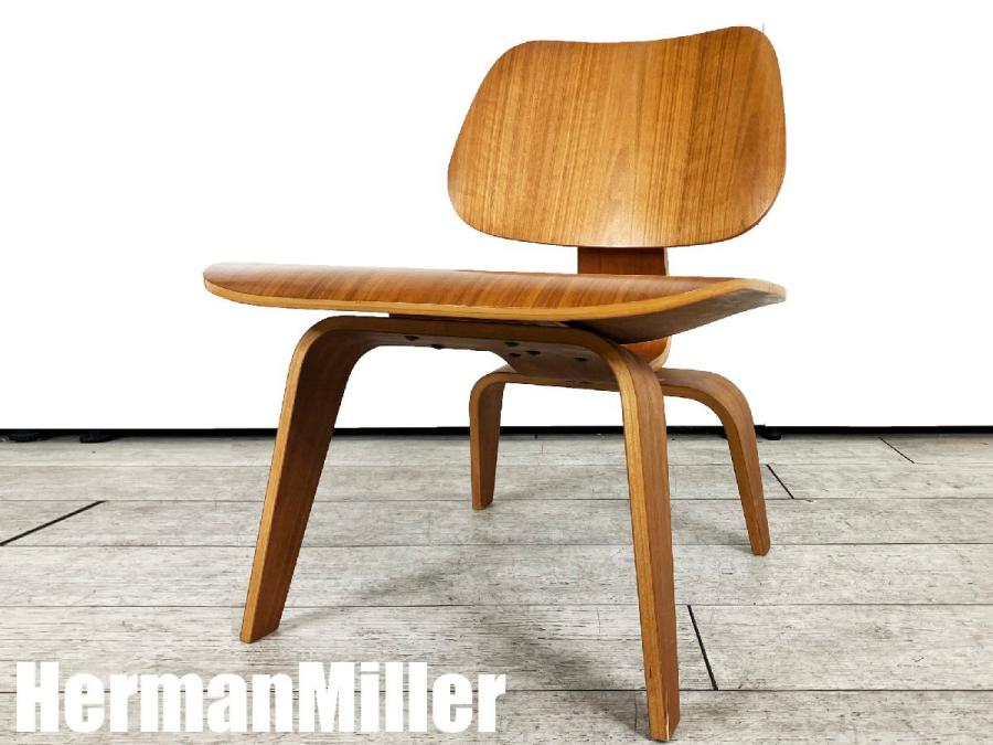 B)HermanMiller/ハーマンミラー　イームズプライウッドラウンジチェア　Eames LCW/Lounge Chair Wood Leg　ウォールナット　正規品
                        その他シリーズ
                                    中古
            