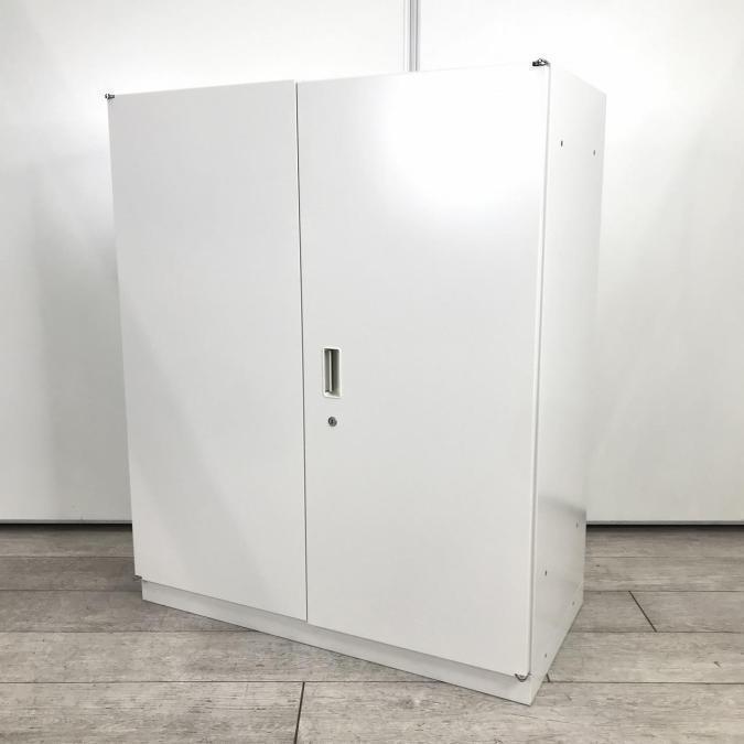 両開き書庫　イトーキ製シンライン　ＷＥ色 中古】シンライン イトーキ/ITOKI ローキャビネット／両開き 498622