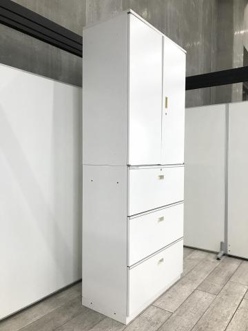 中古】シンライン イトーキ/ITOKI ハイキャビネット／両開き＋3段ラテラル 501693 - 中古オフィス家具ならオフィスバスターズ