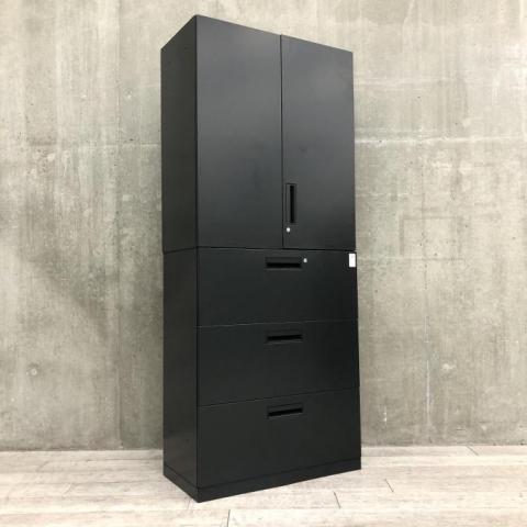 両開き 3段ラテラル書庫セット SOWシリーズ 幅900 奥行400 高さ2160 SOW-03H-05D 通販 - オフィス収納家具・ロッカー |  オフィス家具のカグクロ
