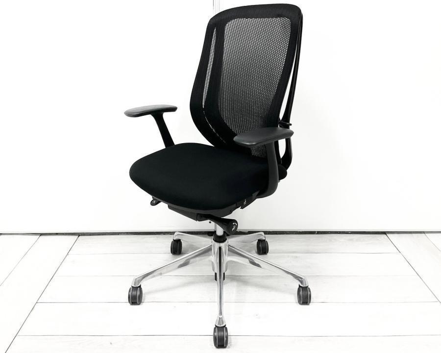 中古】シルフィーメッシュ オカムラ/okamura 肘付ハイバックチェア 499126 - 中古オフィス家具ならオフィスバスターズ