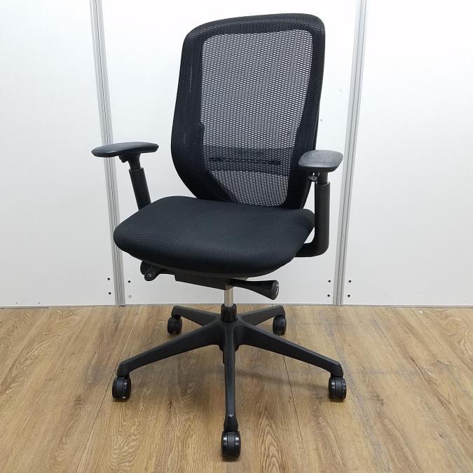 中古】ベゼル アルミポリッシュ コクヨ/KOKUYO 肘付ハイバックチェア 501809 - 中古オフィス家具ならオフィスバスターズ