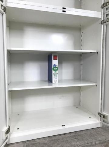 中古】レクトライン 4B88ZF-ZA75 オカムラ/okamura ハイキャビネット／両開き 500957 - 中古オフィス家具ならオフィスバスターズ