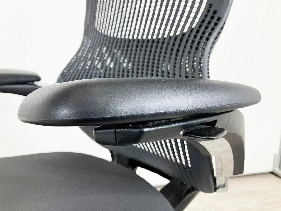 中古】ジェネレーション チェア Knoll/ノール 肘付ハイバック
