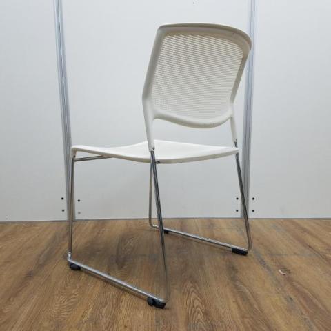 中古・送料無料 地域限定】４脚セット スタッキングチェア 会議用チェア | オフィス家具のオフィスパートナー