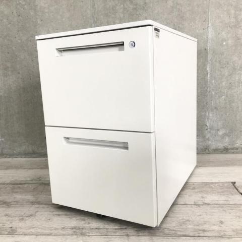 中古オフィス2段ワゴンの販売
