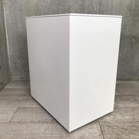 ワゴン3段 ( コクヨ ) シルバー / | 中古オフィス家具通販のありがとう屋