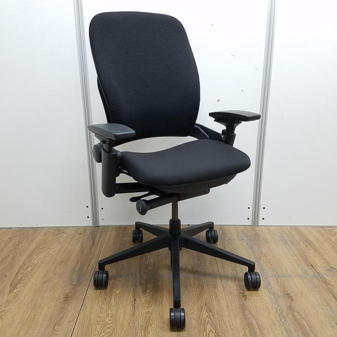 【中古】リープV2 Steelcase/スチールケース 肘付ハイバックチェア 501148 - 中古オフィス家具ならオフィスバスターズ