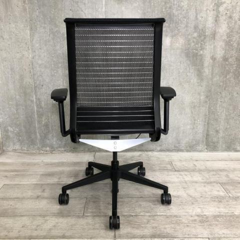【中古】シンクチェア（2014年以前モデル） Steelcase/スチールケース 肘付ハイバックチェア 501212
