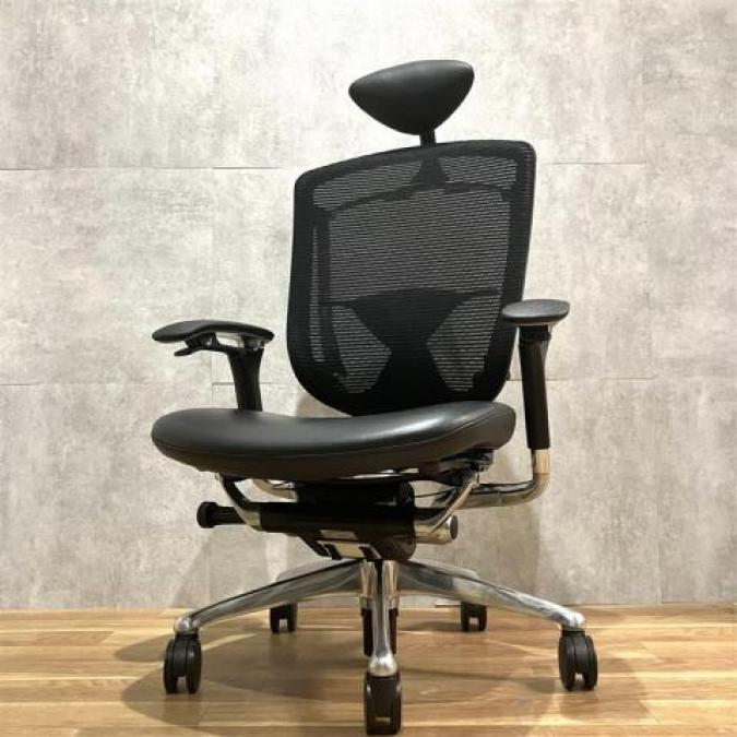 中古】コンテッサチェア オカムラ/okamura 肘付ハイバックチェア 501323 - 中古オフィス家具ならオフィスバスターズ
