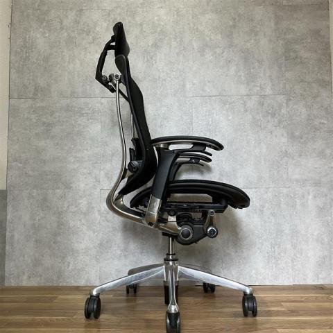 中古】コンテッサチェア オカムラ/okamura 肘付ハイバックチェア 501338 - 中古オフィス家具ならオフィスバスターズ