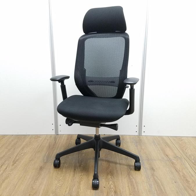 【レア】オカムラ製　シルフィーシリーズ　大人気のブラック　ランバーサポート　ヘッドレスト付き　肘付きハイバックチェア！！
                        シルフィー
                                    中古
            