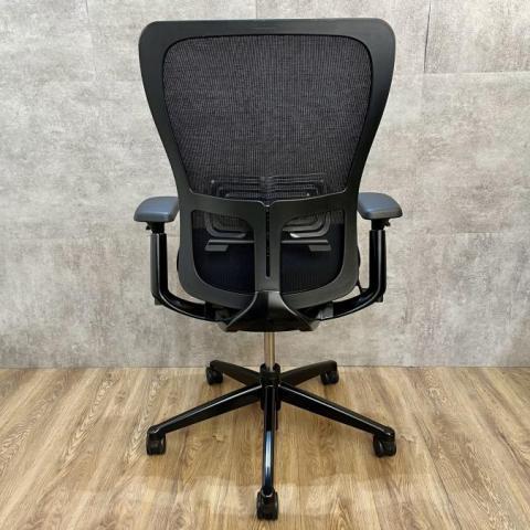 ゾディチェア 中古 ヘイワース ゾディ可動肘 グリーン ランバーサポート ペルヴィックサポート 中古オフィス家具 - オフィス