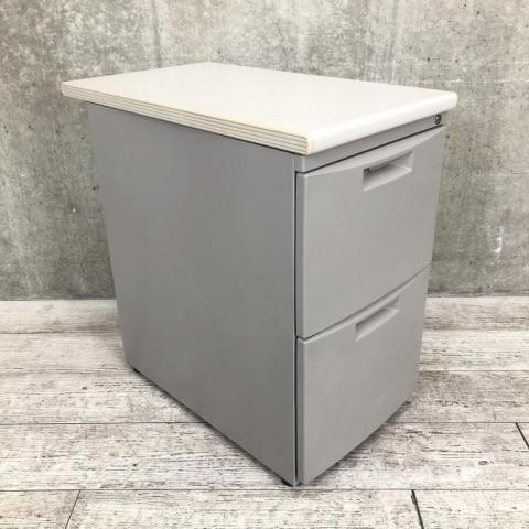中古】 CZN-047LBB-W9W9 イトーキ/ITOKI 脇机2段 501917 - 中古オフィス家具ならオフィスバスターズ