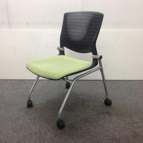 中古】グラータチェア 8142GR オカムラ/okamura ネスティングチェア 501621 - 中古オフィス家具ならオフィスバスターズ