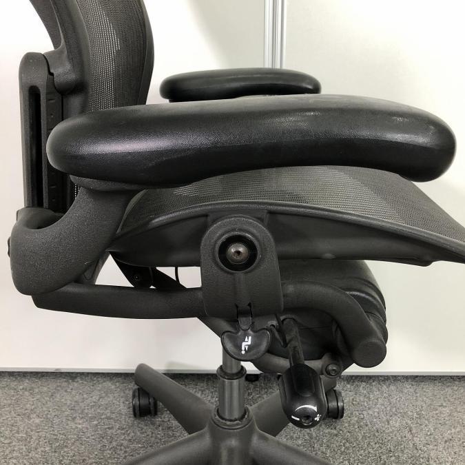 中古】アーロンチェア Herman Miller/ハーマンミラー 肘付