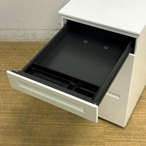 中古】プロユニット オカムラ/okamura 脇机3段 501498 - 中古オフィス家具ならオフィスバスターズ