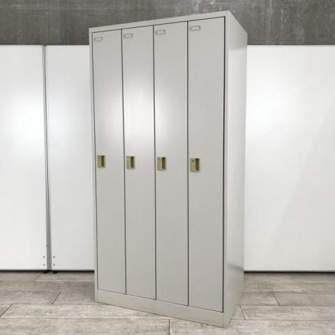 中古】FZタイプ オカムラ/okamura 4人用更衣ロッカー 501503 - 中古オフィス家具ならオフィスバスターズ