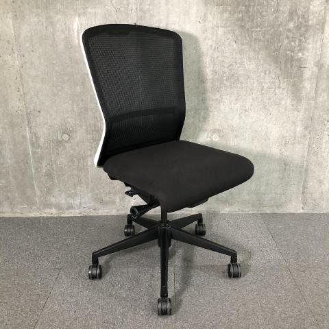 中古】エルフィ ウチダ/UCHIDA 肘無ミドルバックチェア 500137 - 中古オフィス家具ならオフィスバスターズ