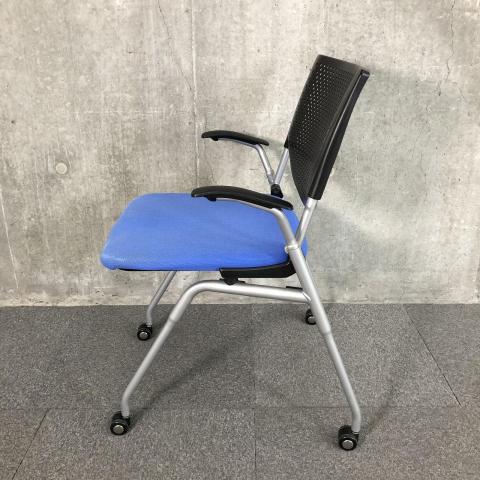 中古】プロスタック 8140ZA オカムラ/okamura スタッキングチェア 501549 - 中古オフィス家具ならオフィスバスターズ
