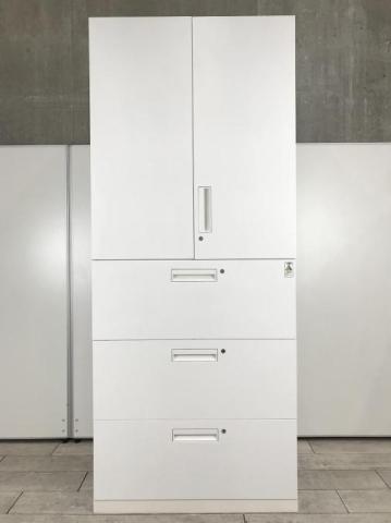 J4909 パモウナ キャビネット SW-600D ホワイト クリーニング済 【リユースのサカイ柏店】 - キャビネット