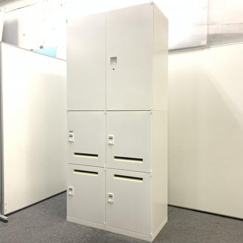 【中古】レクトライン  オカムラ（okamura） ハイキャビネット／その他