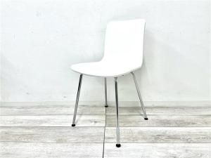 【定価約5万円】【デザイン性に優れたミーティングチェア】■vitora(ヴィトラ)/HALシリーズ■ミーティングチェア　ホワイト