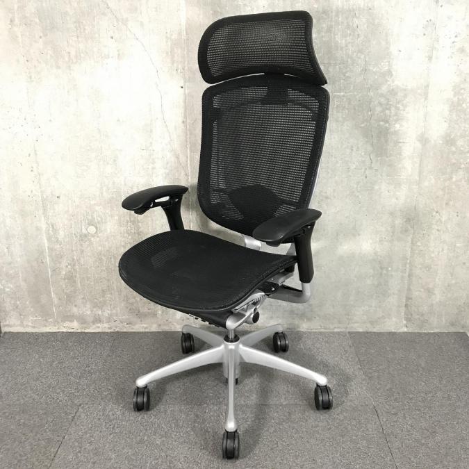 【機能性・座り心地・デザイン、すべてを兼ね備えた最高級チェア！】 ■オカムラ（okamura）　コンテッサセコンダ（Contessa seconda）　ハイバック肘付き　可動肘　■メッシュ/ランバーサポート/ヘッドレスト付　■ブラック【世界クラスの強度と進化した座り心地をあなたに！】
                        コンテッサ セコンダ
                                    中古
            