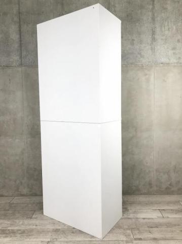 オカムラ_レクトライン_両開き書庫＋3段ラテラル_W800_ 鍵付 | 中古オフィス家具 ココロ