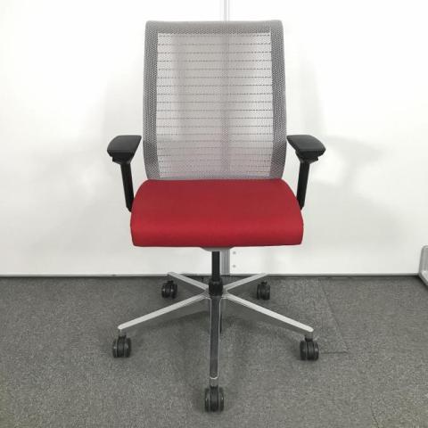 中古】シンクチェア（2014年以前モデル） Steelcase/スチールケース 肘無ハイバックチェア 499737 -  中古オフィス家具ならオフィスバスターズ