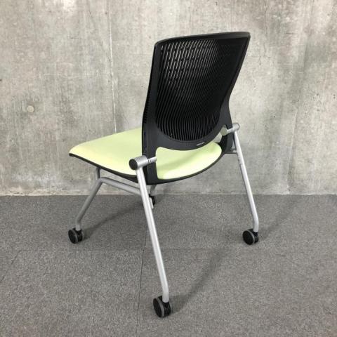 中古】グラータチェア 8142GR オカムラ/okamura ネスティングチェア 501621 - 中古オフィス家具ならオフィスバスターズ