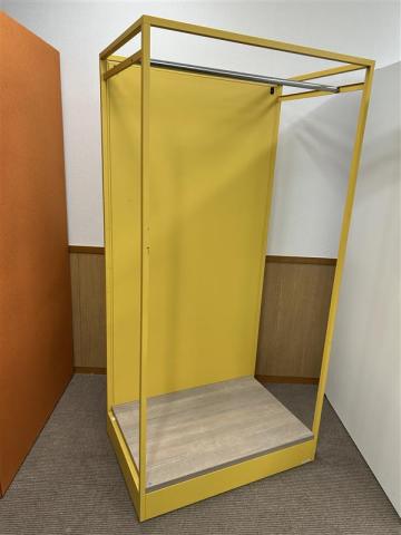 【⑥/25】【西】★納品・設置に関してご気軽にお問い合わせください！！！★ワードローブ　オカムラ ライブスシリーズ　イエロー　ABW　【熊本オフィス家具】【熊本中古家具】【中古事務什器】【中古チェア】【中古椅子】【半導体】　熊本のオフィス用品一式ご手配可能！