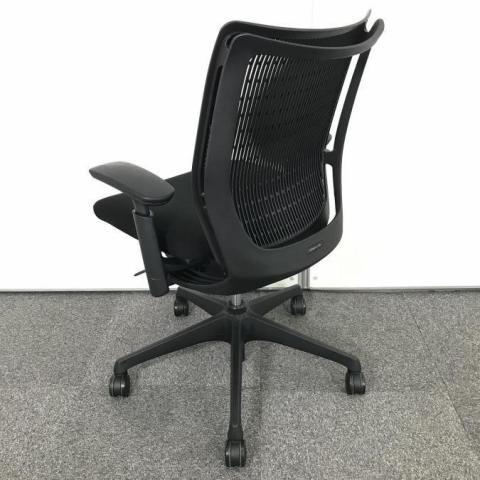 【中古】ヴィスコンテチェア CWF5ZB-FEA4 オカムラ/okamura 肘無ハイバックチェア 497388