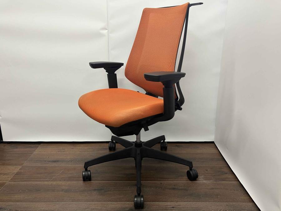 中古】デュオラ メッシュ CRS-G3000E6N コクヨ/KOKUYO 肘付ハイバックチェア 502236 - 中古オフィス家具ならオフィスバスターズ