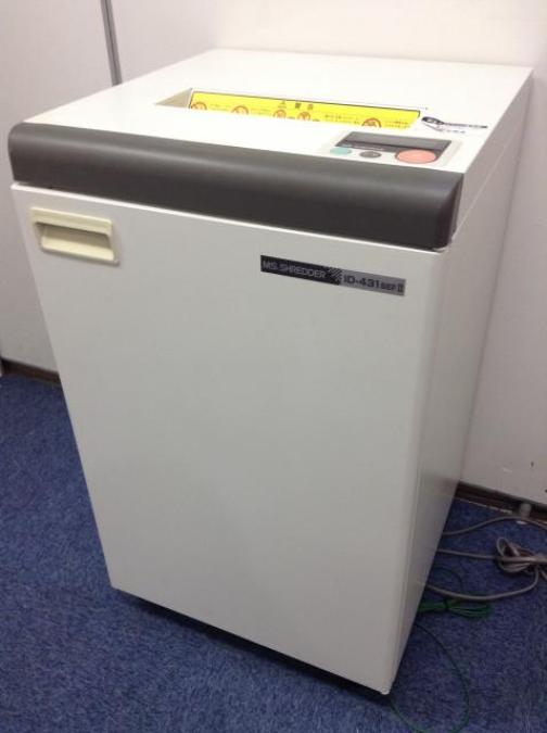 【大人気のシュレッダー！】◆明光商会/ID-431SEFⅡ　業務用　裁断　博多　天神
                        IDシリーズ
                                    中古
            