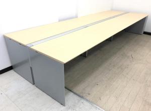 【倉庫在庫品】【大量入荷フリアドデスク！！】幅4200mmです！※天板増連可能です！！【コクヨ　ワークヴィスタ】オフィスバスターズ　梅田本店