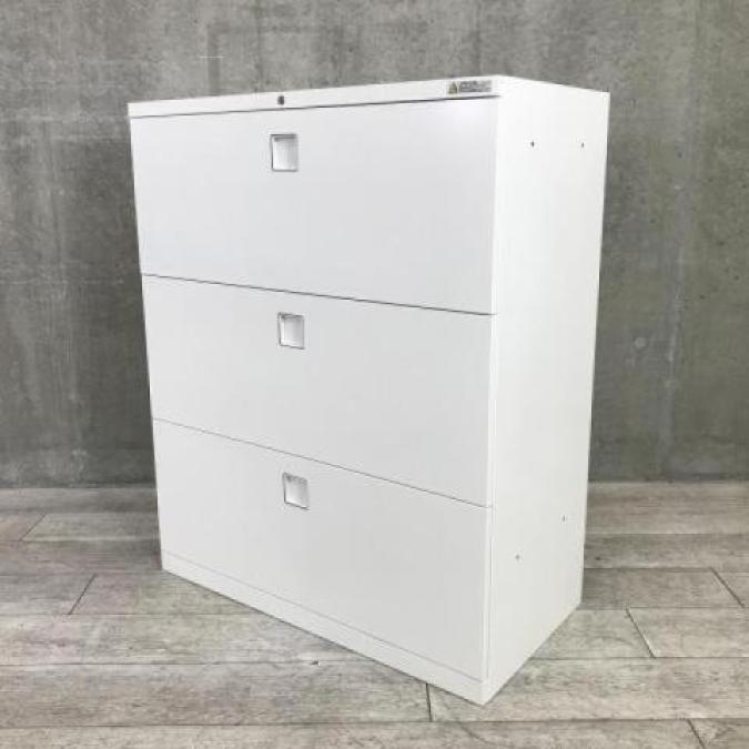 【南】【★3段書庫が大量入荷★】オカムラ　Okamura　レクトライン　キャビネット　ラテラル　引き出し　3段　書庫　書類　中古　中古オフィス家具　収納　福岡　博多　天神　佐賀　長崎　大分　熊本　宮崎　鹿児島　沖縄
                        レクトライン
                                    中古
            