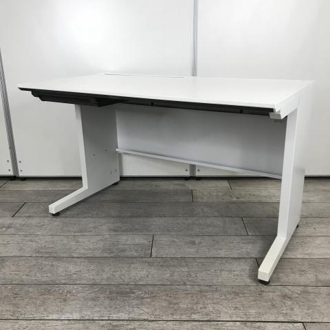 中古 おこもり個室デスク幅90 オフィス デスク 机 つくえ ホワイト ①② 中古 おこもり個室デスク幅90 オフィス デスク 机 つくえ