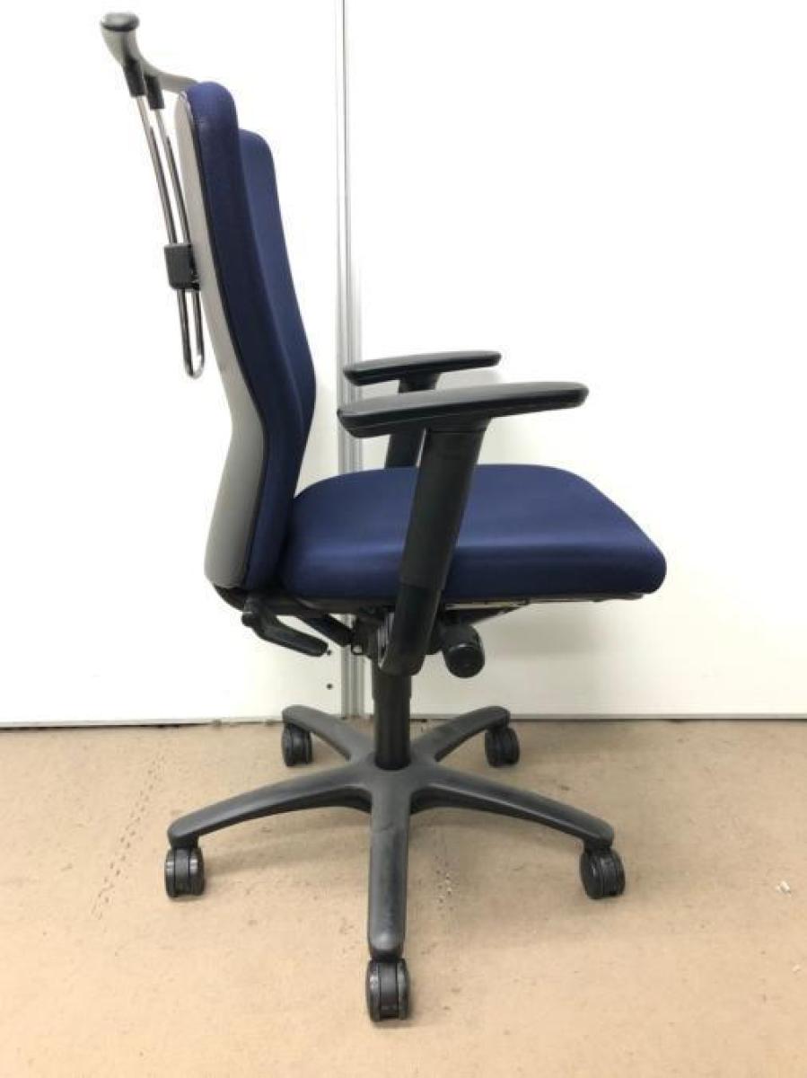 中古】カロッツァチェア オカムラ/okamura 肘付ハイバックチェア 504455 - 中古オフィス家具ならオフィスバスターズ