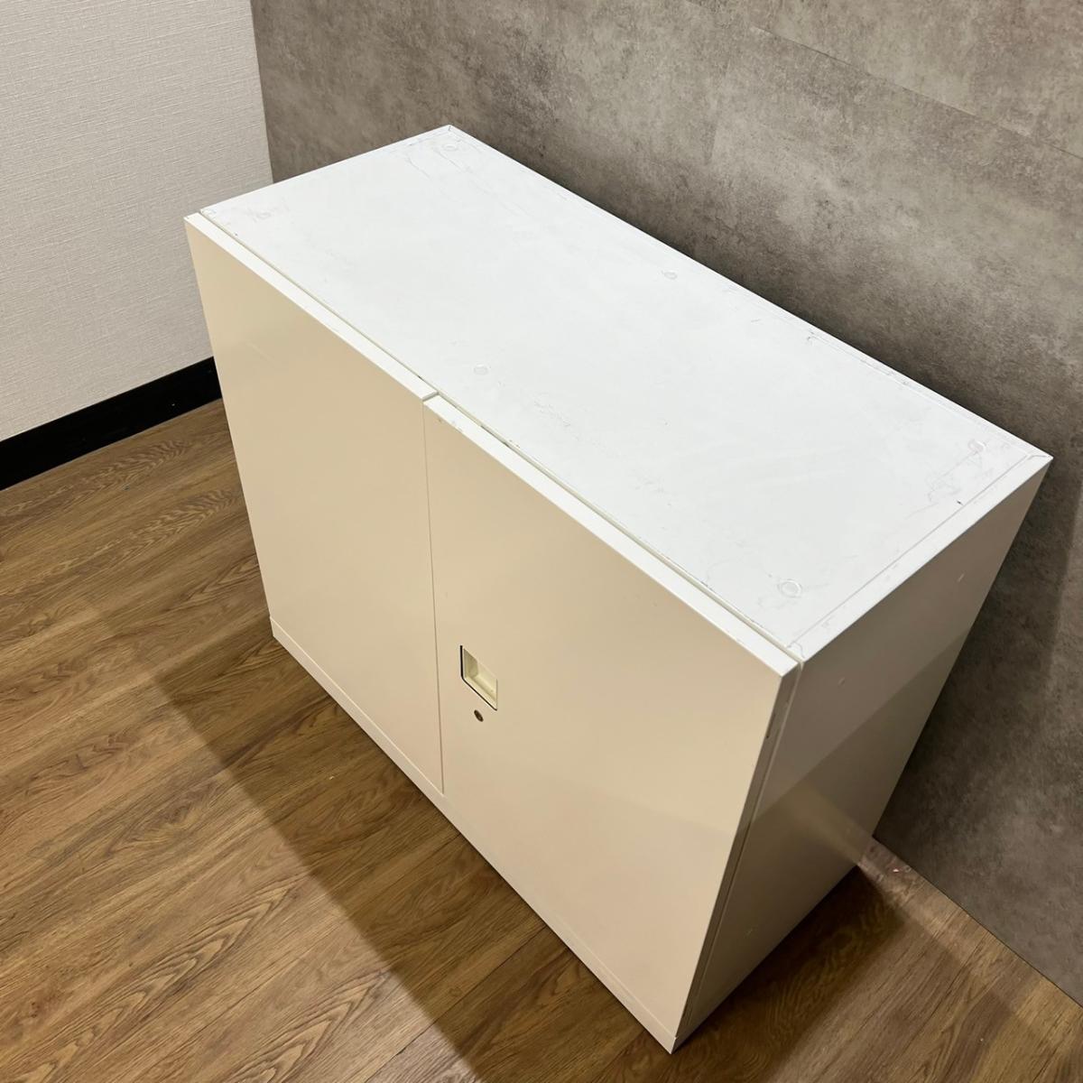 中古】レクトライン 4H311F ZA75 オカムラ/okamura ローキャビネット／両開き 504561 - 中古オフィス家具ならオフィスバスターズ