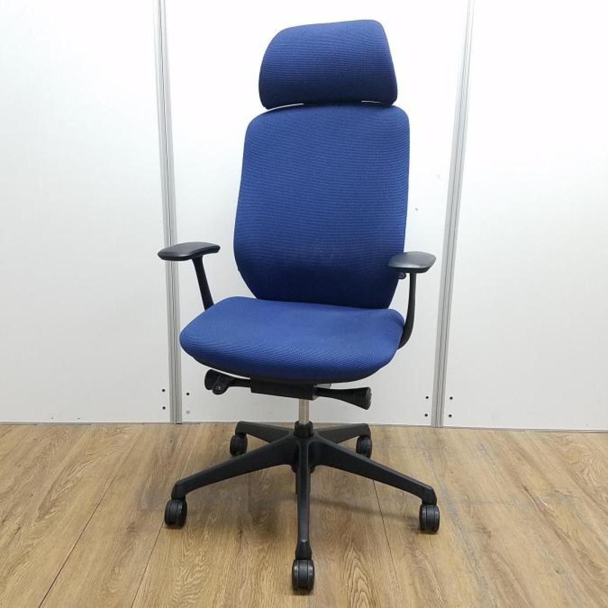 【商品入替のため、残り1脚限り】【背もたれスレあり】オカムラ製　シルフィーシリーズ　ミデイァムブルー　ヘッドレスト　デザインアーム※固定肘　樹脂脚　肘付きハイバックチチェア！！
                        シルフィーメッシュ
                                    中古
            