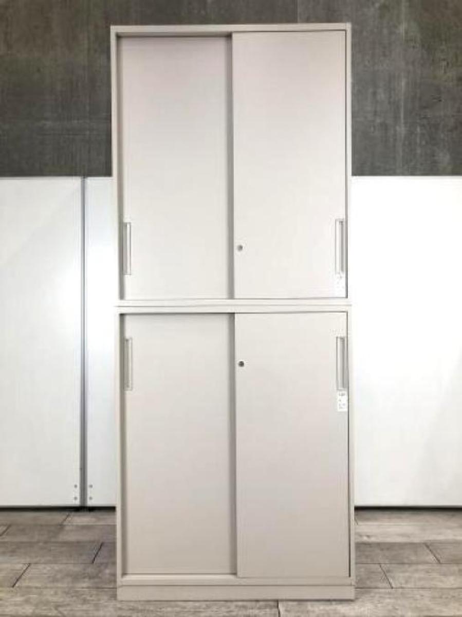 【スライド扉でスペースを有効活用！】■コクヨ　エディアシリーズ　上下引戸書庫セット　■大量の書類も一気に整理できます！【在庫入替セール品！】
                        エディア
                                    中古
            