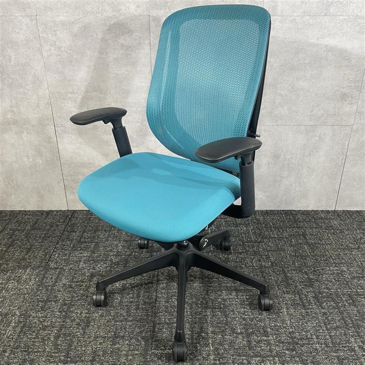 オカムラシルフィー可動肘ハイバックグレー2015年製 （25/2/26③