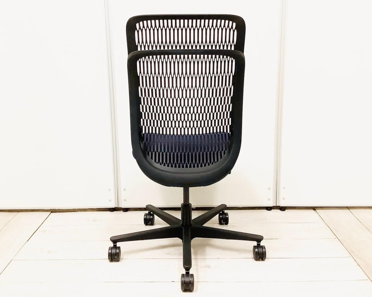 【未使用】内田洋行　ウチダ　AJチェア　ハイバック　肘なし　ブラック 中古】AJチェア ウチダ/UCHIDA 肘無ハイバックチェア 507214